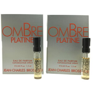 W V ub\[ Iu veB[k I[hpt@ `[uTv 2Zbg 2x1.5mlyJean-Charles Brosseau Ombre Platine Eau De Parfum Vial Sample 2x1.5ml New With Cardz