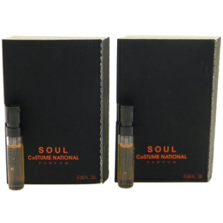 楽天市場】コスチューム ナショナル ソウル パルファン お試しチューブ