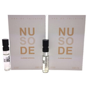 RX`[ iVi \[ k[h I[hg `[uTv 2Zbg 2x1.5mlyCostume National So Nude EDT Vial Sample 2x1.5ml New With Card [Lot of 2]z