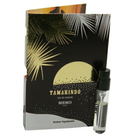 メモ タマリンド オードパルファン お試しチューブサンプル 2ml【MEMO Tamarindo EDP 2ml Vial Sample Spray With Card】