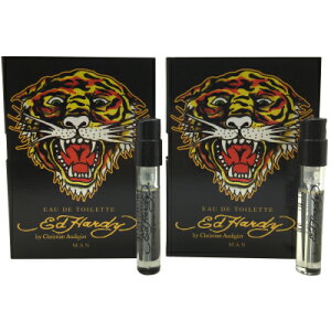 Gh n[fB tH[  I[hg `[uTv 2Zbg 2x1.5mlyEd Hardy for Men EDT Vial Sample 2x1.5ml (lot of 2)z