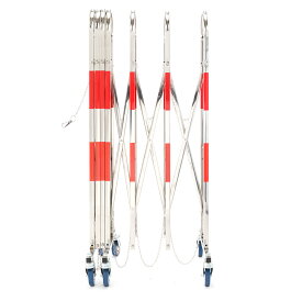 ステンレス 伸縮フェンス 野外 3m 4m 5m 6m キャスター付き | アコーディオンフェンス アコーディオン門扉 伸縮式フェンス 伸縮 フェンス 野外 アコーディオン 自立式 バリケードフェンス バリケード 門扉 ガレージ 屋外用 高さ110cm 侵入防止 工事不要