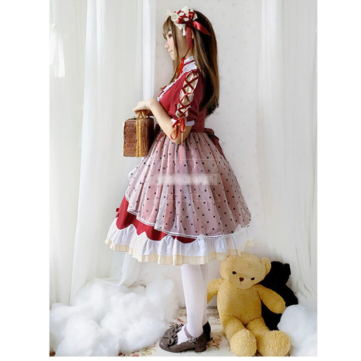 楽天市場】ワンピース お姫様ドレス ゴスロリ ロリータ ワンピース 