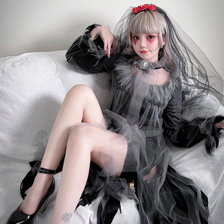 楽天市場】ハロウィン コスプレ レディース 花嫁 仮装 衣装 大人 