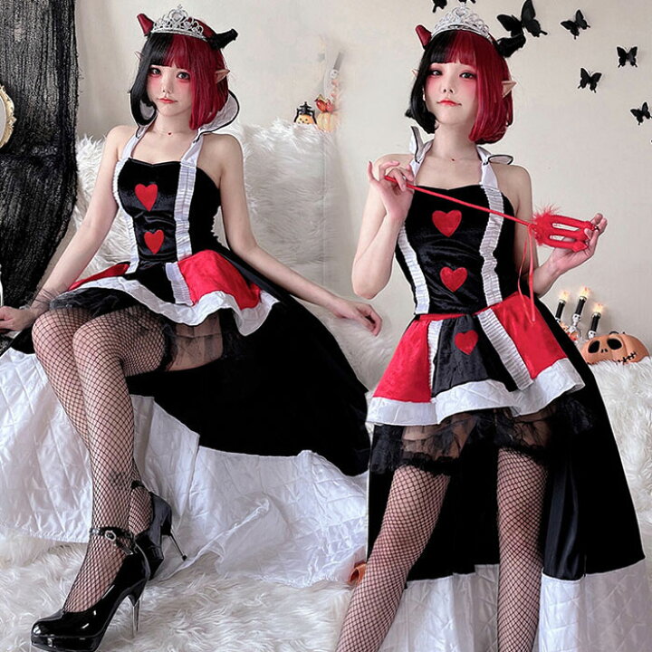 楽天市場 ハロウィン コスプレ レディース アリス アニメ 仮装 衣装 大人 セクシー ハロウィン 衣装 ハロウィン 仮装 女性 魔女 ハロウィン衣装 巫女 魔法少女 ハロウィン仮装 コスプレ衣装 ハロウィン衣装 ロング丈 ワンピース 王冠 セット衣装 ブラック 黒 Zacca Clover 楽天市場 ハロウィン コスプレ レディース アリス アニメ 仮装 衣装 大人 セクシー ハロウィン 衣装 ハロウィン 仮装 女性 魔女 ハロウィン衣装 巫女 魔法少女 ハロウィン仮装 コスプレ衣装 ハロウィン衣装 ロング丈 ワンピース 王冠 セット衣装 ブラック 黒 Zacca Clover