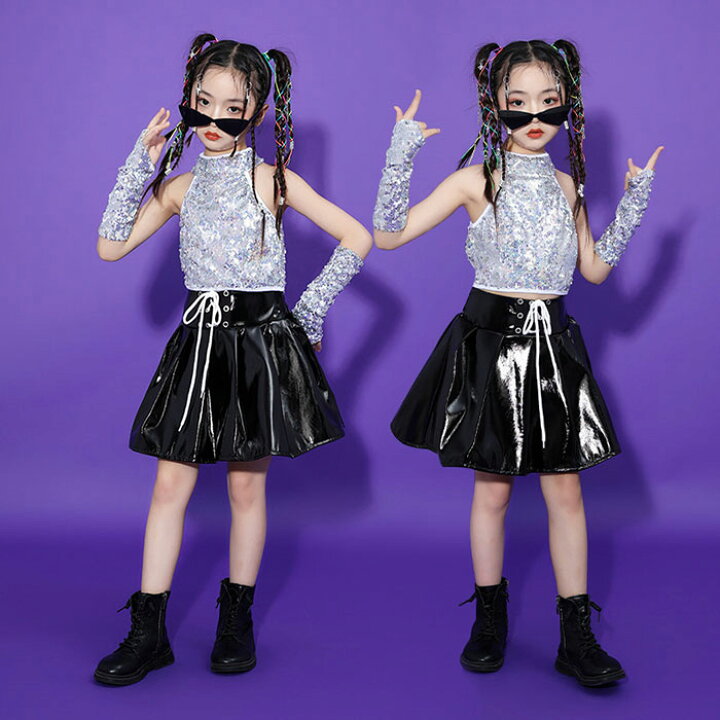 楽天市場】キッズ 子供用 ダンス衣装 ヒップホップ セットアップ  