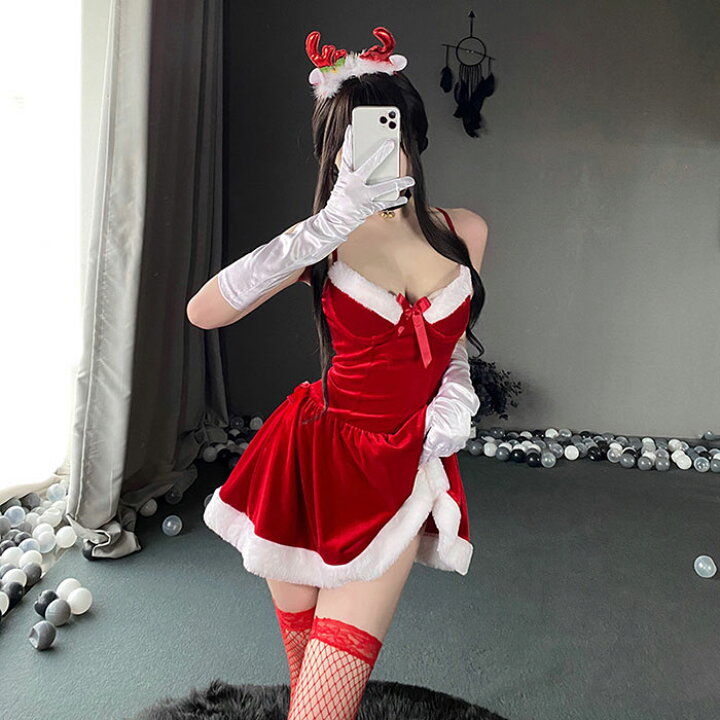 楽天市場】サンタコス レディース 可愛い サンタ 衣装 クリスマス 