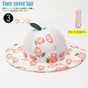 フェイスシールド ウイルス対策 帽子 透明カバー 透明 ハット キャップ つば広 メッシュ 飛沫防止 花粉症対策 フェイスガード フェイスカバー 取り外し可能 キッズ ベビー 赤ちゃん 新型コ