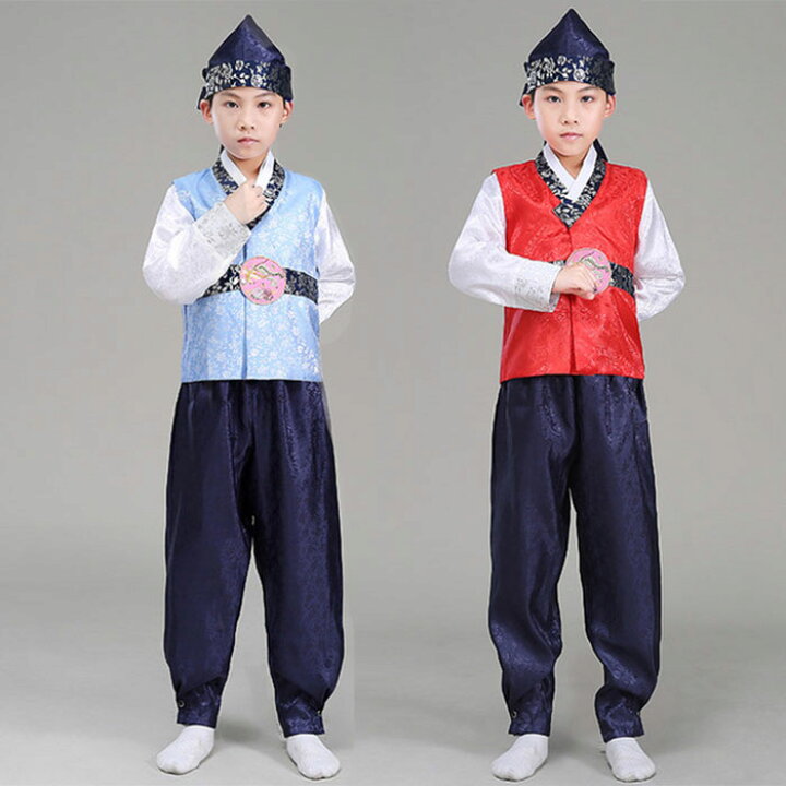 楽天市場】チマチョゴリ 子供 男の子 韓服 朝鮮服 韓国 民族衣装 110cm 