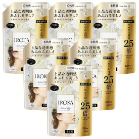 IROKA イロカ ネイキッドリリーの香り 詰め替え 1200ml × 6袋セット