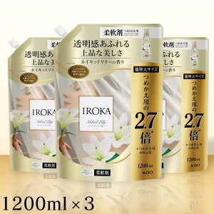 IROKA CJ lCLbh[̍ lߑւ 1200ml × 3܃Zbg