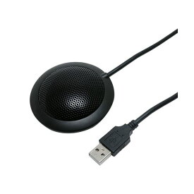 MCO USB平型無指向性マイク ブラック UMF-03／BK[21]