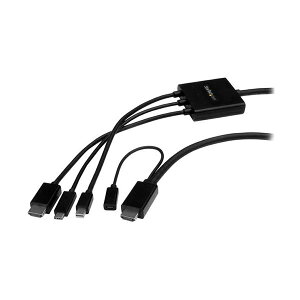 StarTech.com USB-C^HDMI^Mini DisplayPort-HDMIϊA_v^P[u 2mCMDPHD2HD 1[21]