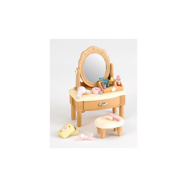 女の子のおもちゃ シルバニアファミリー 家具 爆買いセール 家具セット 21 お値打ち価格で カ-312 ドレッサーセット エポック社