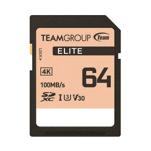 TEAM SDXCJ[h UHS-I U1 64GB TESDXC64GIV3001[21]
