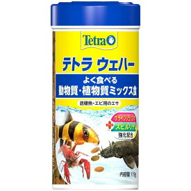 （まとめ）テトラ ウェハー ミックス 119g 熱帯魚用フード 【×2セット】[21]