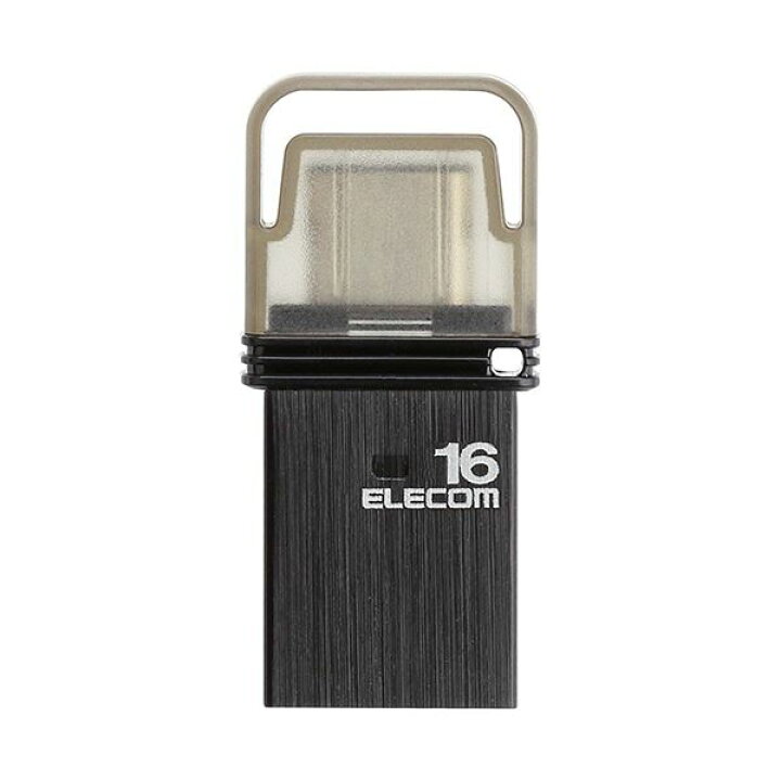 楽天市場】（まとめ）エレコム USB Type-Cメモリ16GB ブラック MF-CAU3116GBK 1個【×3セット】[21] : 雑貨のお店  ザッカル