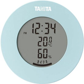 【3個セット】 タニタ デジタル 温湿度計 ライトブルー TT-585[21]