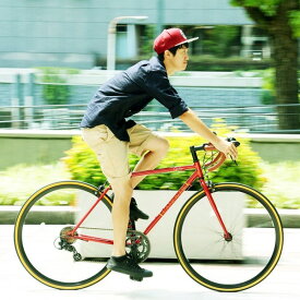 ロードバイク 700c（約28インチ）/レッド(赤) シマノ14段変速 軽量 重さ11.5kg 【ORPHEUS】 オルフェウスCAR-013【代引不可】[21]