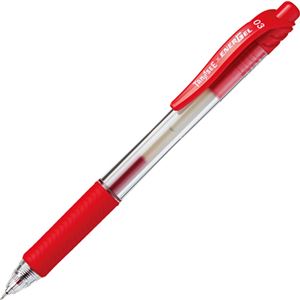 （まとめ） TANOSEE ノック式ゲルインクボールペン ニードルタイプ 0.3mm 赤 1本 【×80セット】[21]：雑貨のお店 ザッカル