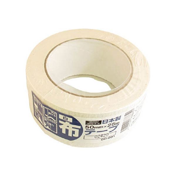 楽天市場】(まとめ) オカモト 布テープ カラー 白 OD-001-W 1巻 【×30