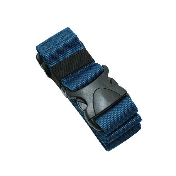 シンプルで取り付けやすいスーツケースベルト ワンタッチスーツケースベルト ネイビー NV MBZ-SBL01 輸入 送料無料（一部地域を除く）