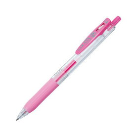 (まとめ) ゼブラ ゲルインクボールペン サラサクリップ 0.4mm ライトピンク JJS15-LP 1本 【×100セット】[21]