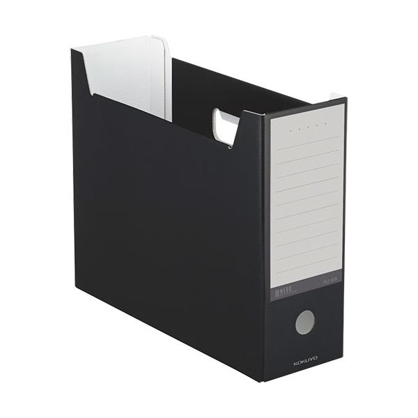 (まとめ) コクヨ ファイルボックス(NEOS)A4ヨコ 背幅102mm ブラック A4-NELF-D 1冊 【×30セット】[21]：雑貨のお店 ザッカル