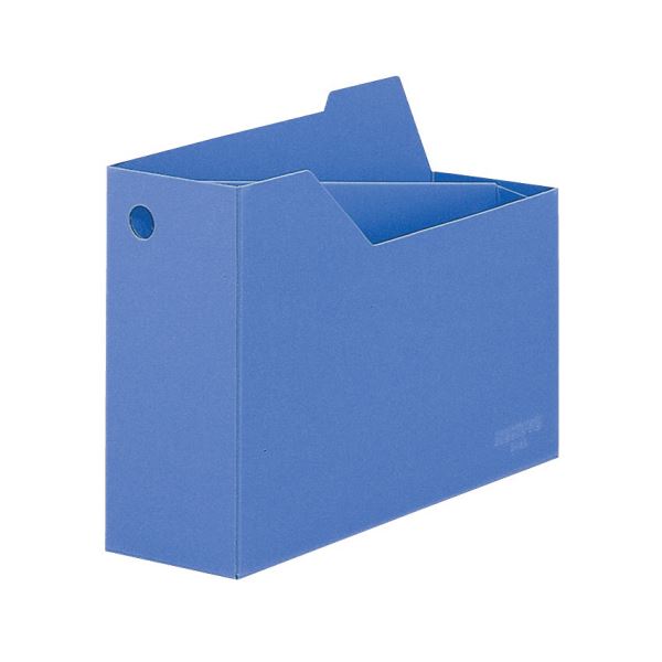 コクヨ ファイルボックス A4ヨコ背幅107mm 青 フ-455NB 1セット（10冊）[21]：雑貨のお店 ザッカル