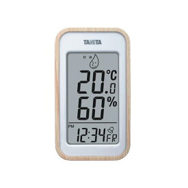 TANITA デジタル温湿度計 ナチュラル 100-05G【代引不可】[21]