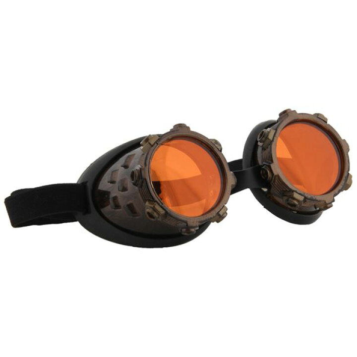 売れ筋がひ新作! スチームパンク ゴーグル ゴールド 雑貨 (まとめ)ELOPE Cat Eye Goggles WHITE/GOLD(キャッツアイゴーグル)〔×2点セット〕〔代引不可〕