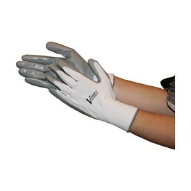 (まとめ) おたふく手袋 ニトリル背抜き手袋 ホワイト LL A-32-WH-LL 1双 【×50セット】[21]
