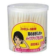 白十字 FC ファミリー綿棒 200本