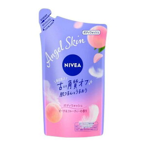 花王 ニベア エンジェルスキン ボディウォッシュ ピーチ&フルーティーの香り 詰替 360ml