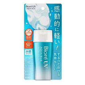 花王 ビオレ UV アクアリッチ ウォータリージェルSPF50+・PA++++ 70ml