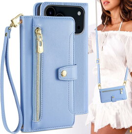 iPhone17 ケース 手帳型 iPhone17e iPhone17Pro iPhone16 iPhone16e iPhone16Pro iPhone 15 14 13 カバー 手帳型ケース スマホケース カード収納 ストラップ付き 肩掛け斜めがけ 可愛い