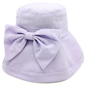 帽子 レディース [メール便可] ハット つば広 サイズ調節 UV対策 春夏 コットン 麻 HAT 女優帽 女性用 つば広リゾートハット [Zn]