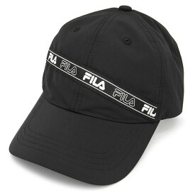 FILA キャップ [メール便可] メンズ レディース 帽子 スポーティ ストリート ファッション 春夏 FILA(フィラ)LogoTapeローキャップ