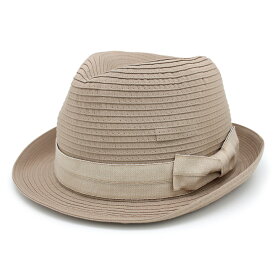 【楽天スーパーSALE！ クーポン利用で20%OFF】 ハット メンズ 帽子 春夏 中折れハット HAT CASTANO 【セール品】 SOFTテープブレードハット