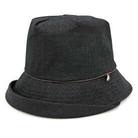 帽子 レディース [メール便可] ハット UV対策 ナチュラル HAT 春 秋 女性用 【セール品】 ナチュラルリーフチャームハット