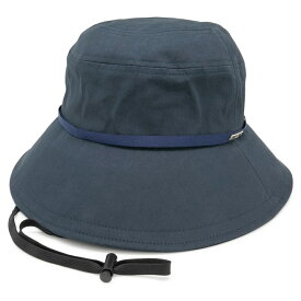 帽子 レディース [メール便可] UV 折りたたみ 夏春 サイズ調整 1級遮光あご紐付きキャペリンハット