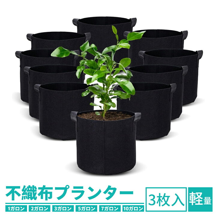 楽天市場】＼10%OFF！／【家庭菜園に最適】不織布プランター 不織布 