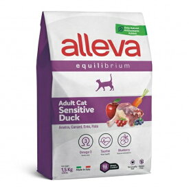 [ディウサペット]alleva(アレヴァ) エクイリブリアム センシティブ ダック 成猫用 1.5kg