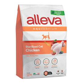 [ディウサペット]alleva(アレヴァ) エクイリブリアム チキン 去勢・避妊 成猫用 1.5kg