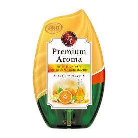 [エステー]玄関・リビング用 消臭力Premium Aroma(プレミアムアロマ) スイートオレンジ＆ベルガモット 400mL