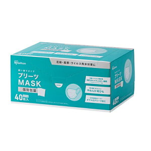 [�A�C���X�I�[���}]�v���[�c�}�X�N V�J�b�g���� �ӂ��T�C�Y 40���� (PK-NV40L)