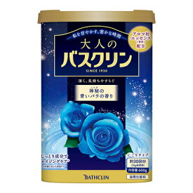 [バスクリン]大人のバスクリン 神秘の青いバラの香り 600g