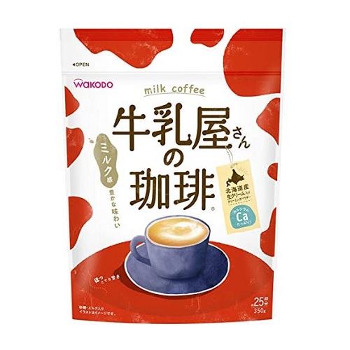 ■ コーヒー ミルクコーヒー カフェオレ 350g 代引き不可 爆買いセール 和光堂 牛乳屋さんの珈琲