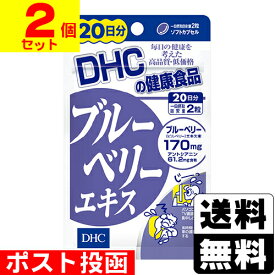 ■ポスト投函■[DHC]ブルーベリーエキス 40粒 20日分【2個セット】