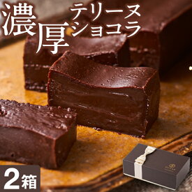 チョコレート お中元 ギフト チョコ 濃厚 テリーヌ ショコラ 御中元 夏ギフト 送料無料 スイーツ プレゼント ケーキ オクタス 2箱 誕生日プレゼント チョコレートケーキ 内祝い お返し